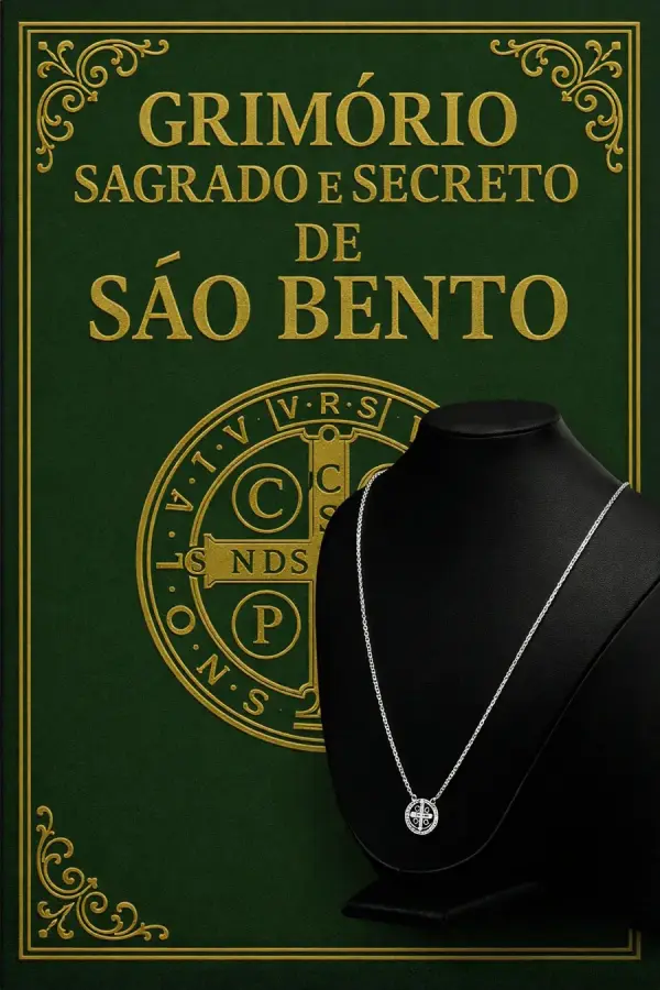 Combo Grimorio Sagrado + Escapulario de San Benito